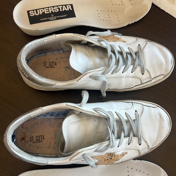 Golden goose Super star low top sneaker Great used condition! Super CUTE - Picture 7 of 7